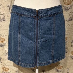 Forever 21 Blue Denim Pencil Skirt 28 new condition